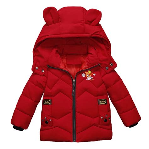 Baby Boys Jacket 2018 Autumn Winter Jacket For Boys Coat Kids Warm