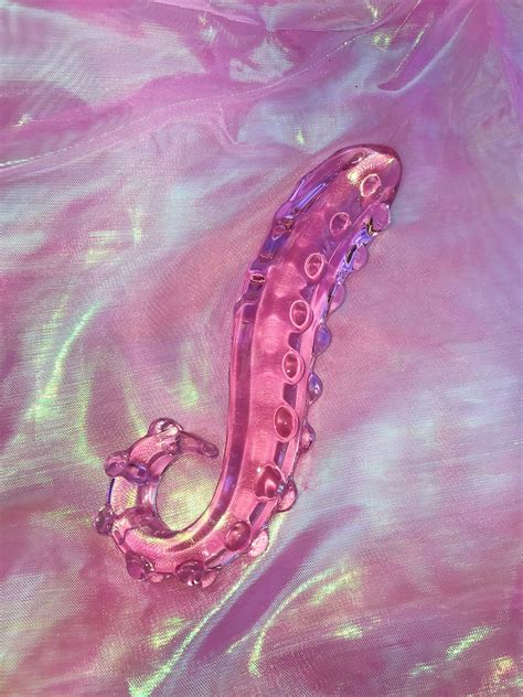 Pink Crystal Dildo Glass Tentacle Colorado Springs Mall Extra Octopus Lar