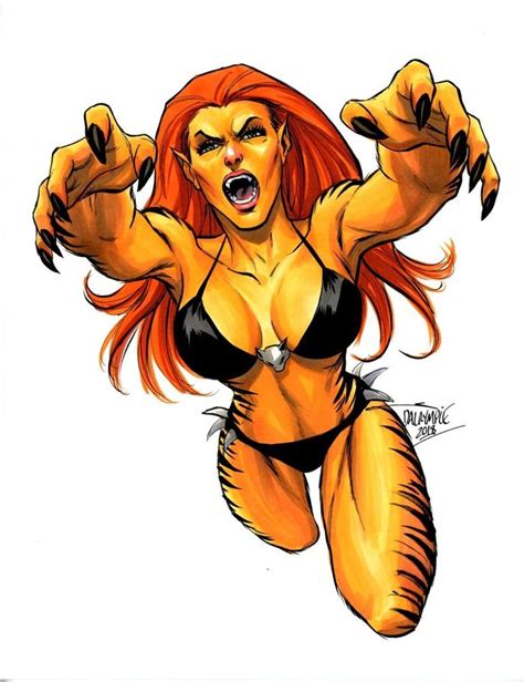 Tigra By Scott Dalrymple Tigra Marvel Marvel Comic Character Comic