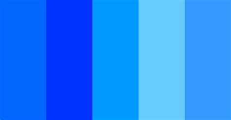 Ocean Color Scheme Blue