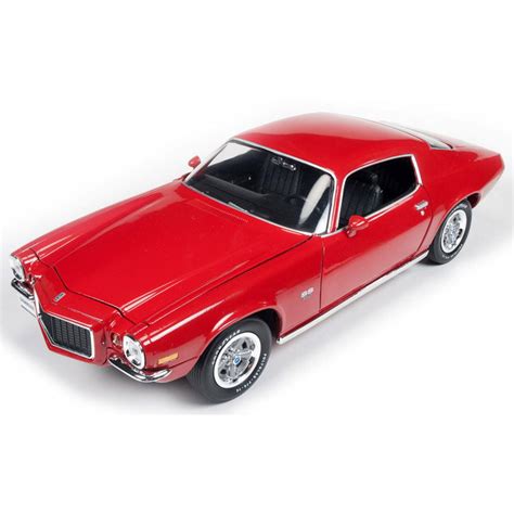 1970 Chevy Camaro Rsss Red Auto World Ertl Amm994 118 Scale