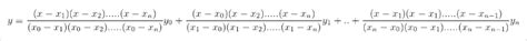 Which can also be calculated using the real statistics formula. Lagrange Interpolation Formula With Example | Method ...