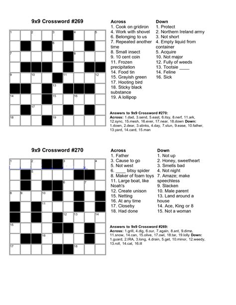 You have my permission to share and print the crosswords for any purpose except sell them. Easy Kids Crossword Puzzles | 101 Printable