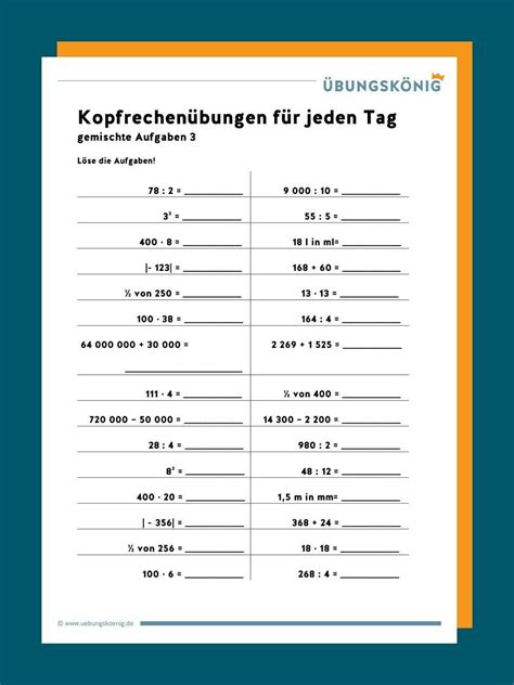 Do does andrew and martin ride their bikes to school? Kopfrechnen in 2020 | Kopfrechnen, Mathe 5 klasse, Mathe