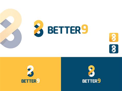 Better9 Logo Logo Logo Design Best