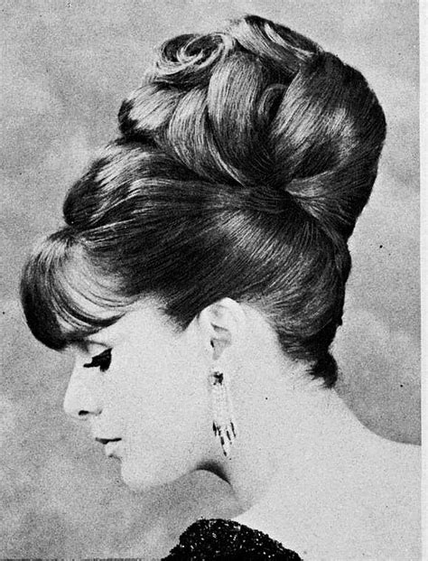 1960 S Updo Retro Hairstyles Beehive Hair Hip Hair
