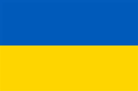 Vlag rondom dubbel gezoomd, verstevigingsband aan mastzijde, lusje aan bovenzijde, koord aan onderzijde. Ukraine National Flag - Sewn - Buy Online • Piggotts Flags