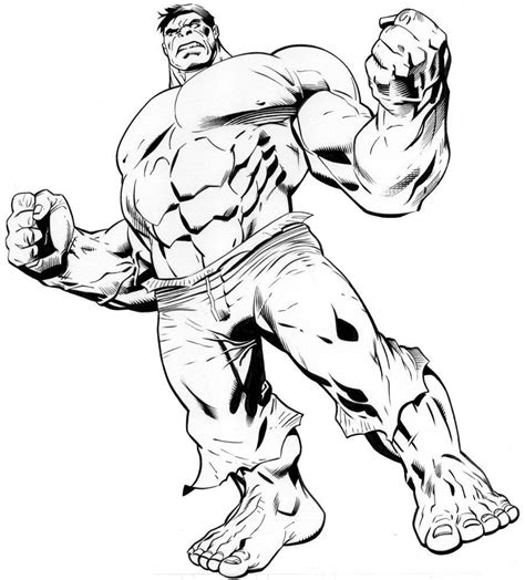 Dibujos Para Colorear Hulk Dibujos Para Dibujar