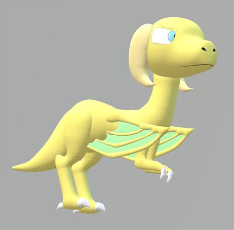 Banana Dragon 3d Model Thing By Caritheartist On Deviantart