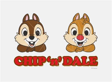 Chip N Dale Png Free Download Files For Cricut And Silhouette Plus