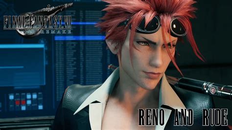 Final Fantasy Vii Remake Reno And Rude Boss Fight Youtube