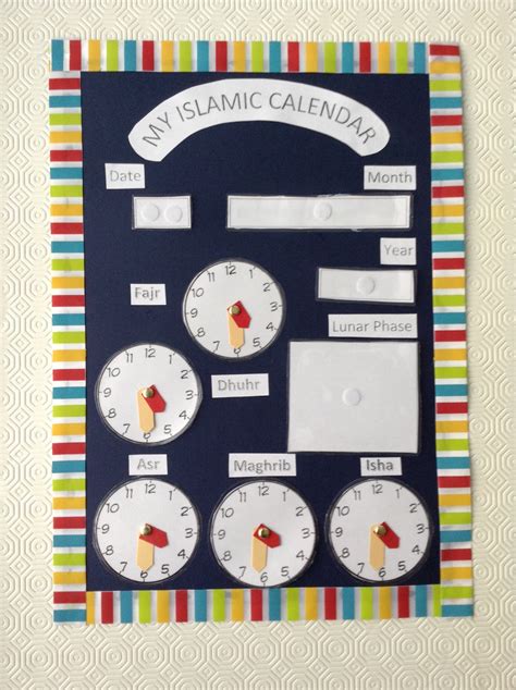 Islamic Calendar For Children Muslim Homeschooling Resources