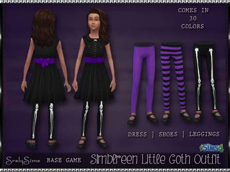 Little Goth Outfit The Sims 4 Catalog