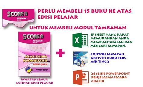 Jawapan Buku Teks Score A Asas Sains Komputer  malaykiews