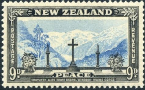 Virtual New Zealand Stamps 1920 Victory And 1946 Peace