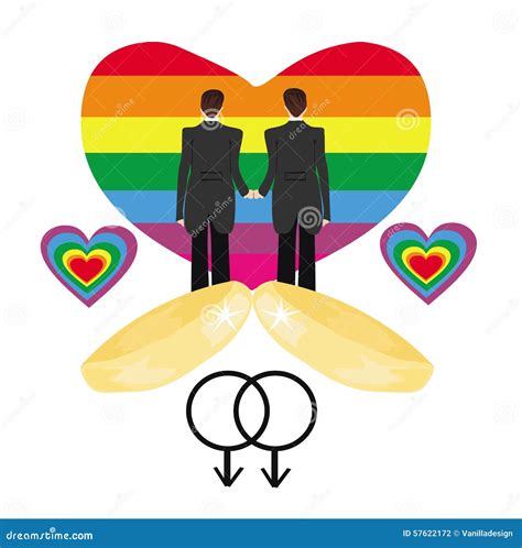 Same Sex Couples Pictograms Stock Vector Illustration Of Lesbian Human