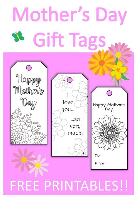 Free Printable Mother S Day Gift Tags Life Worth The Living Free Printable Gift Tags Free