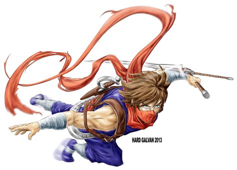 Strider Hiryu By Hardgalvan On Deviantart Striders Capcom Art Video