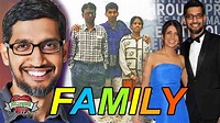 Sundar Pichai Google CEO Family With Parents, Wife, Son, Daughter and ...