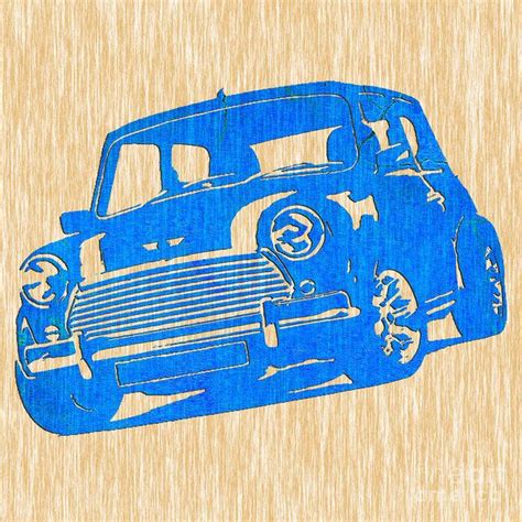 Classic Mini Cooper Art Print By Marvin Blaine All Prints Are