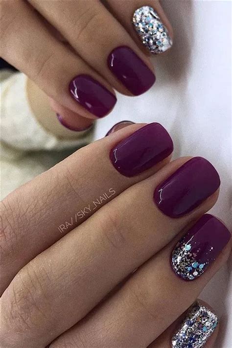 50 Amazing Winter Nail Colors Which Blend With The Color Of Snow 5