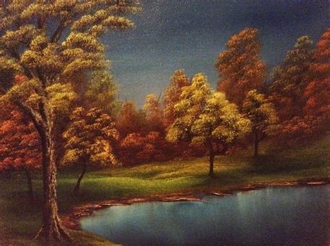 Bob Ross Paintings Autumn Day Bob Ross Paintings Landscape Paintings