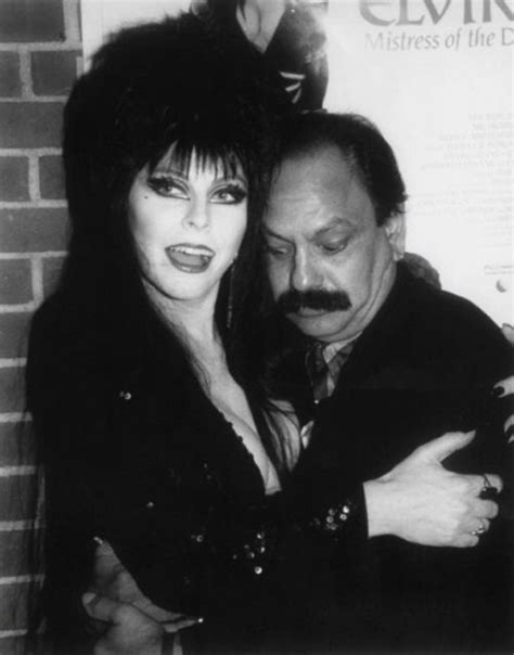 Cheech Marin Gets An Eyeful Of Elvira In The Late 80s Oldschoolcool