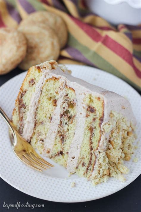 Snickerdoodle Cookie Cake Beyond Frosting