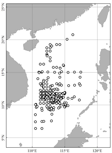 The Location Of Fishery Data Collected During 2010 2014 In The Open