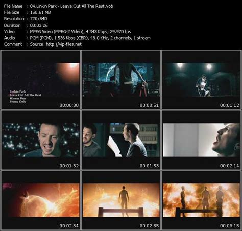 Linkin Park Leave Out All The Rest Vob File