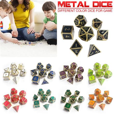 Buy Outlet New Font For Dungeons And Dragons 7pcsset Innovative Rpg Dice