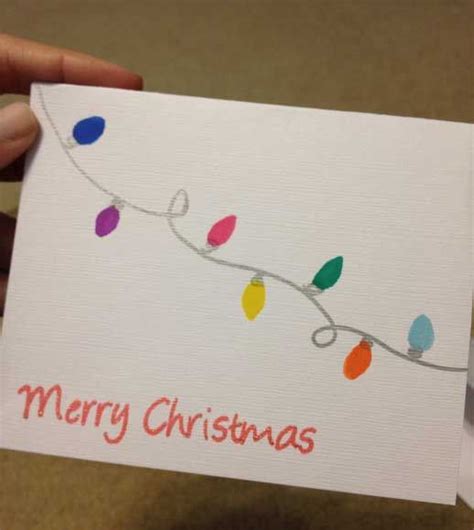 Easy Diy Christmas Card Ideas For Families Party Wowzy
