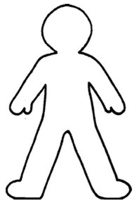 Free Printable Person Template
