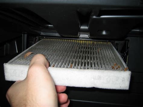 The book says every 12months or 15,000 miles i think. 2010 Toyota Camry SE HVAC Cabin Air Filter Element | Flickr - Photo Sharing!