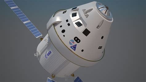 Nasa Orion Space Craft 3d Model Cgtrader