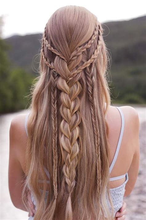 24 Stunning Braided Hairstyles To Try Fancy Ideas About Hairstyles Nails Outfits And Everything