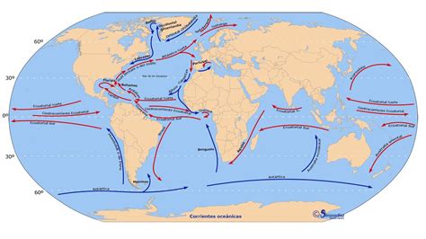 El Mapa De Las Corrientes Marinas Mapas De El Orden Mundial Eom Images