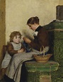Albert Anker (1831-1910) | Genre painter | Tutt'Art@ | Pittura ...