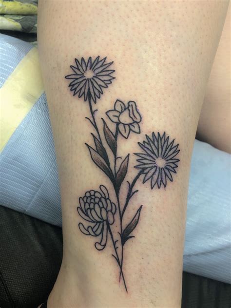 Tattoo Birth Flowers For Each Month