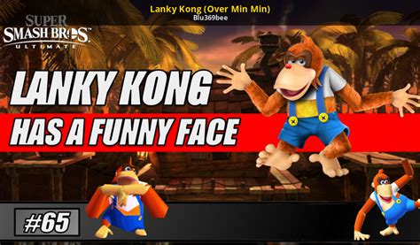 Lanky Kong Over Min Min Super Smash Bros Ultimate Mods