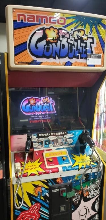 Gun Bullet Dedicated Target Arcade Game Namco