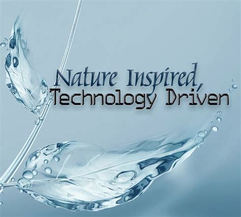 Nature Inspired Technology Driven Nature Inspiration Nature Technology