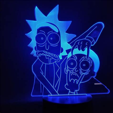 Download rick & morty animated hd wallpaper for your desktop, mobile phone and table. Rick and Morty Cartoon LED Table Lamp | Rick and morty ...