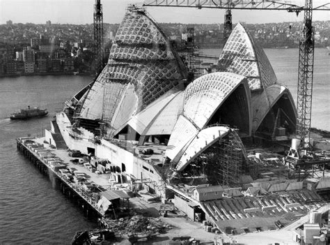 Amazing Vintage Photos Show The Sydney Opera House While It Was Being