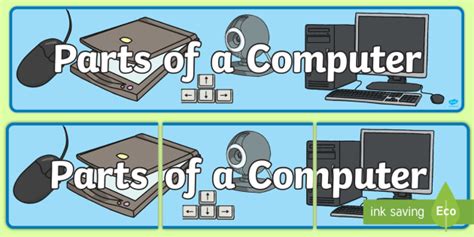 Computer Parts Cartoon Foto Kolekcija