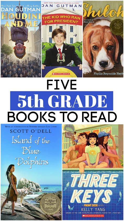 Ella Enjoyed Five 5th Grade Books To Read Everyday Reading