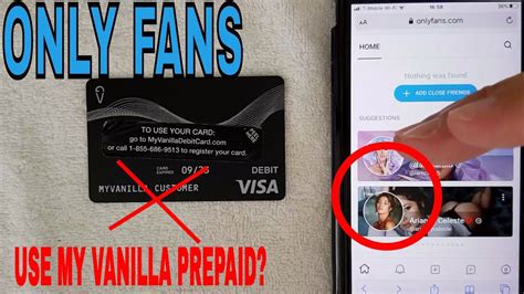Myvanilla prepaid card offers users a simple, convenient, and secure way of managing their money how to load my vanilla card. Can You Use My Vanilla Prepaid Debit Card On Only Fans? 🔴 ...