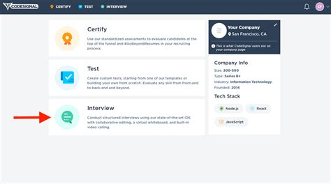 The CodeSignal Interview Dashboard – CodeSignal