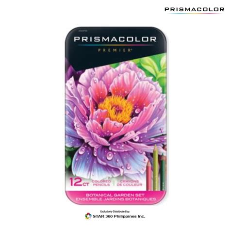12ct Prismacolor Premier Soft Core Colored Pencil Botanical Garden
