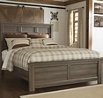Signature Design by Ashley Juararo Transitional Queen Panel Bed | A1 ...